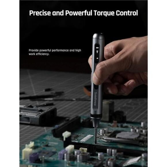 Mini Electric Screwdriver,52 in 1 Electric Screwdriver Kit with 48 Magnetic Bits - Picture 4 of 7